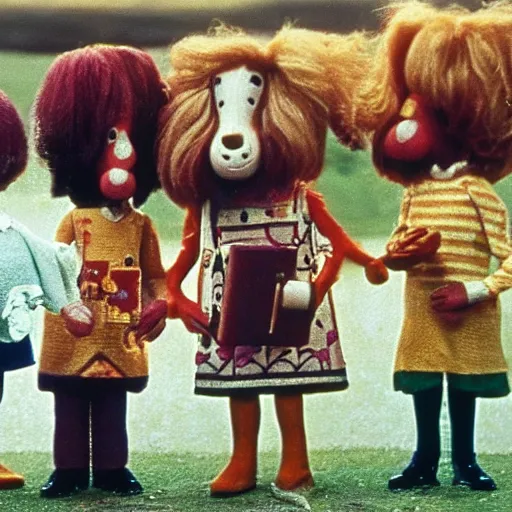 Image similar to Stills from The Magic Roundabout - the BBC childen's series by Eric Thompson (1977)