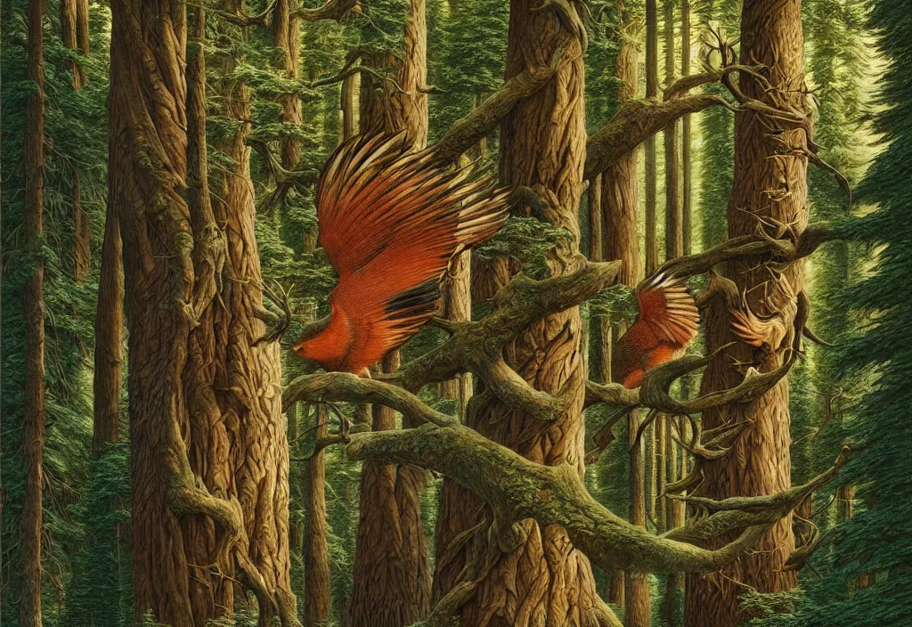 Image similar to bev doolittle hidden animals on the landscape image, bev doolittle high trees, enchanted forest ( hidden animals ) drawing elegant, highly detailed, digital painting, artstation, concept art, matte, sharp focus, illustration, hearthstone, art paolo gheri