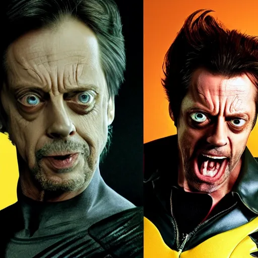 Image similar to Steve Buscemi as wolverine