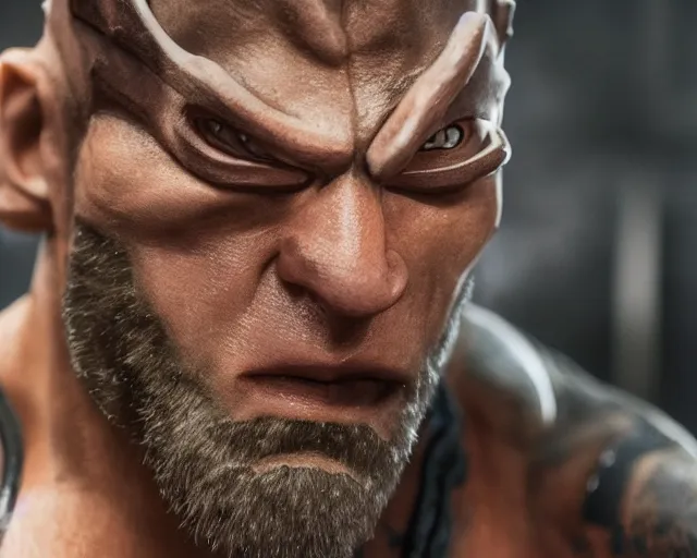 Prompt: dave bautista as a cyclops. highly detailed 8 k. intricate. lifelike. soft diffused light. nikon d 8 5 0.