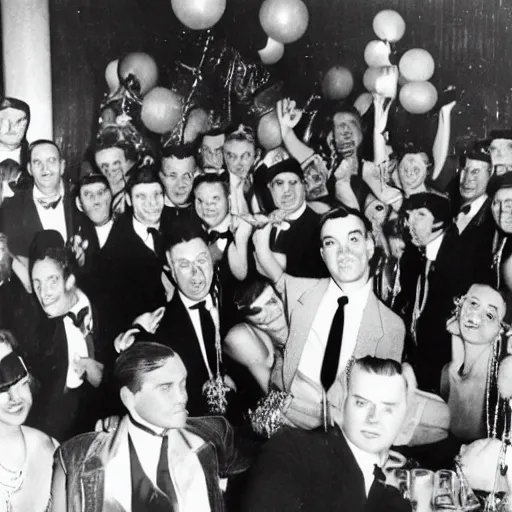 Prompt: a studio photo of Gatsby's greatest party