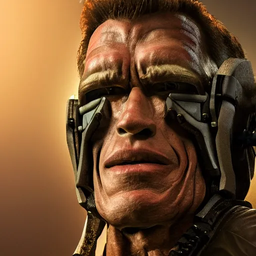 Prompt: hyperrealistic dslr film still of arnold schwarzenegger in dead space, stunning 8 k octane comprehensive 3 d render, inspired by istvan sandorfi & greg rutkowski & unreal engine, perfect symmetry, dim volumetric cinematic lighting, extremely hyper - detailed, incredibly real lifelike attributes & texture, intricate, masterpiece, artstation, 8 k 8 5 mm f 1. 4