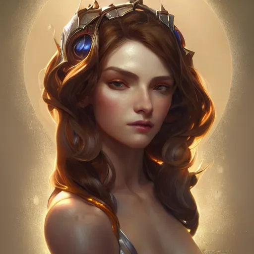 Prompt: perfectly - centered - portrait of woman from league of legends, intricate, highly detailed, digital painting, artstation, concept art, smooth, sharp focus, illustration, unreal engine 5, 8 k, art by artgerm and greg rutkowski and alphonse mucha