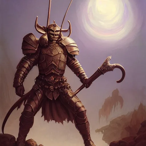 Prompt: ( ( ( full length portrait of a dark tabby tabaxi paladin, halberd, breastplate ) ) ), d & d, tyler jacobson, greg rutkowski, frank frazetta, alexandre chaudret, boris vallejo, michael whelan, miro petrov, magali villeneuve, donato giancola