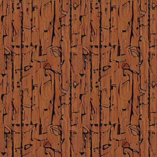 Image similar to stylized wooden floor texture, cartoon style, hand painted