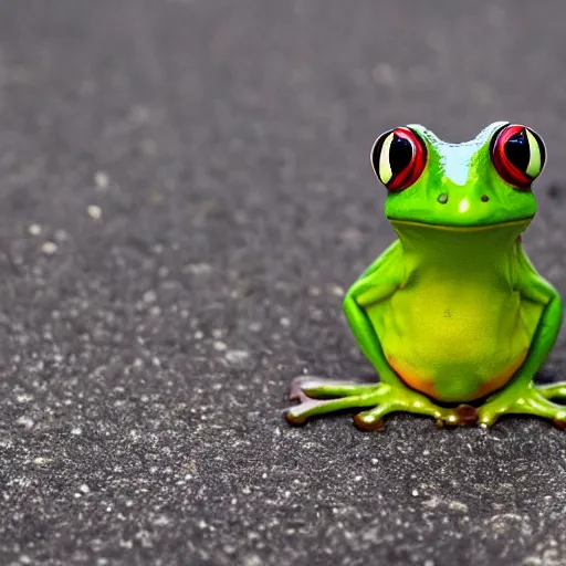 Image similar to christian frog, praying, cross