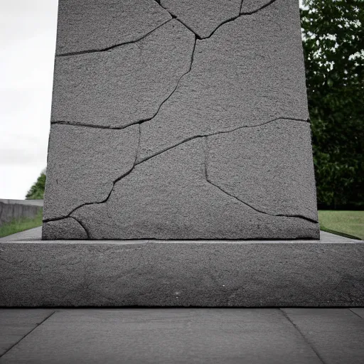 Prompt: Lighting strikes a Tapered stone monument, High contrast with Dynamic Lights and Shadows, Overcast Sky, Rendering, Octane, Redshift, 8k