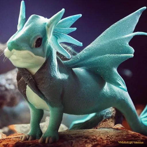 Image similar to national geographic professional photo of vaporeon, award winning