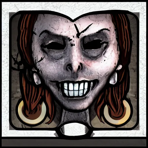 Image similar to desktop icon for a supernatural horror game