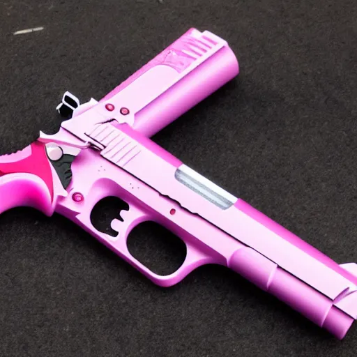 Image similar to pink colt 1 9 1 1 in anime style