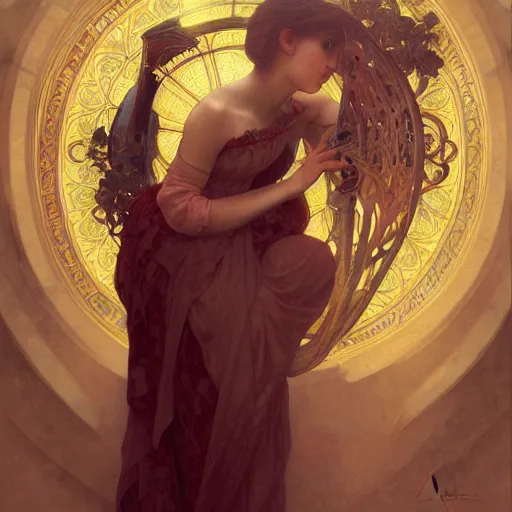 Image similar to portrait of renaissance women, intricate, elegant, highly detailed, digital painting, artstation, concept art, smooth, sharp focus, illustration, art by artgerm and greg rutkowski and alphonse mucha and william - adolphe bouguereau