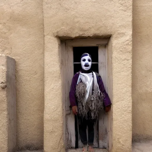 Image similar to a Peruvian ghost