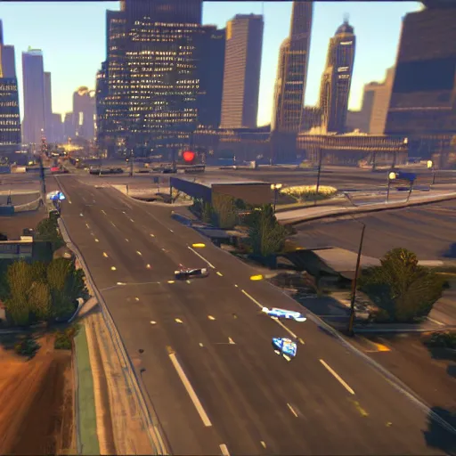 Prompt: in - game screenshot of grand theft auto 5 : chicago edition