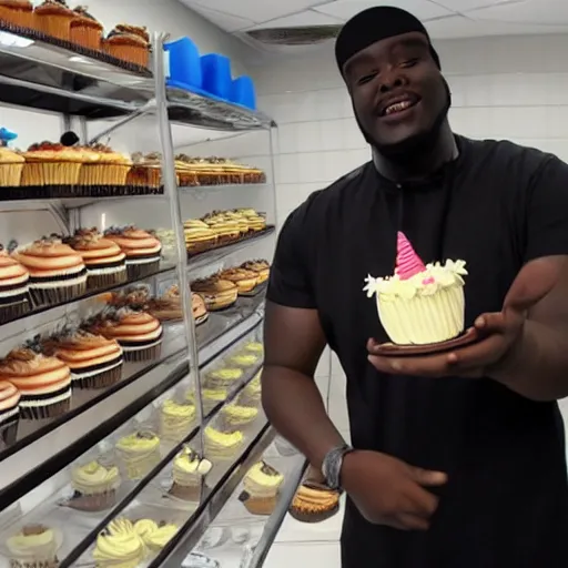 Image similar to edp445 running a cupcake shop