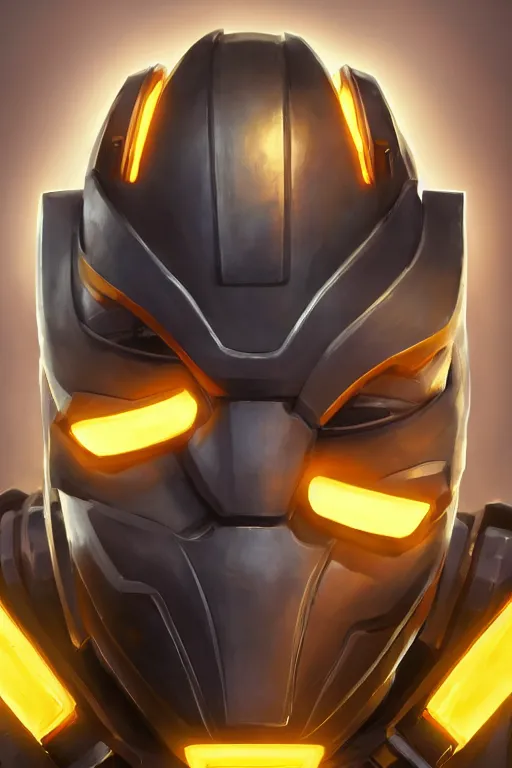 Image similar to epic mask helmet robot ninja portrait stylized as fornite style game design fanart by concept artist gervasio canda, behance hd by jesper ejsing, by rhads, makoto shinkai and lois van baarle, ilya kuvshinov, rossdraws global illumination radiating a glowing aura global illumination ray tracing hdr render in unreal engine 5