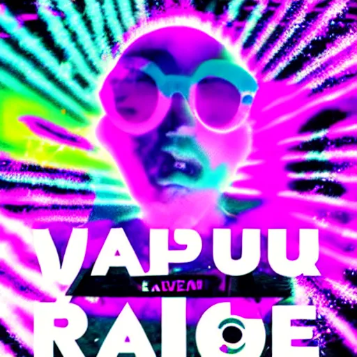 Image similar to vapourwave rave