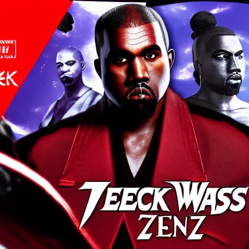 Image similar to Kanye West in Tekken 7,