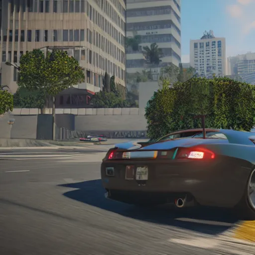 Prompt: gta 6 art, ps 5, unreal engine, octane render, high detail