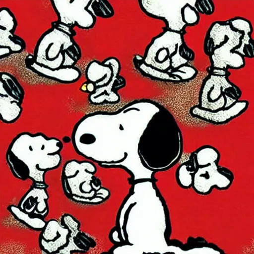 Prompt: snoopy,