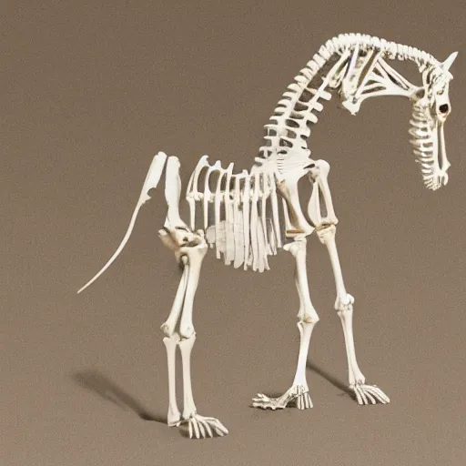 Image similar to a horse skeleton