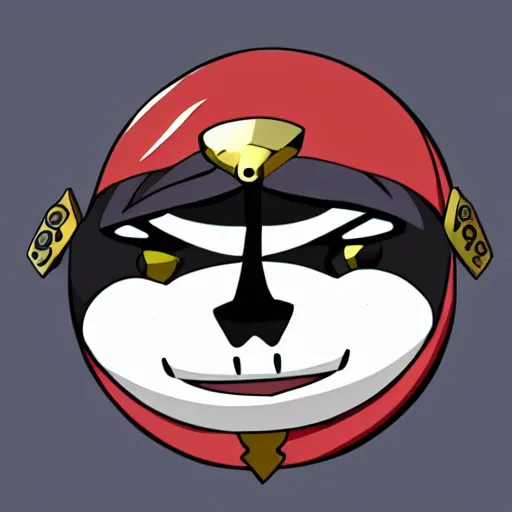 Prompt: an anime seal in the style of studio trigger