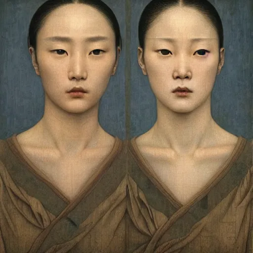Image similar to Lee Jin-Eun by Dino Valls, rule of thirds, seductive look, beautiful