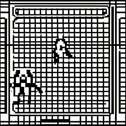 Image similar to pokemon battle against cthulhu from pokemon red for the game boy, black and white, pixel art