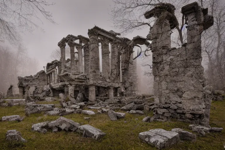 Image similar to hyperborean ruins