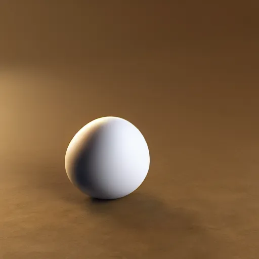 Image similar to An egg on a table, Cinema4D render, high detail, 4K, depth of field, volumetric lighting