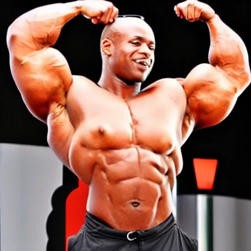 Image similar to natural bodybuilder