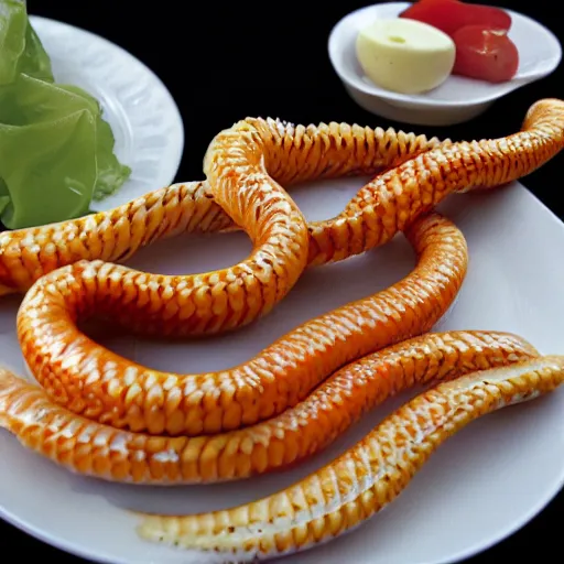 Image similar to deviled egg snake