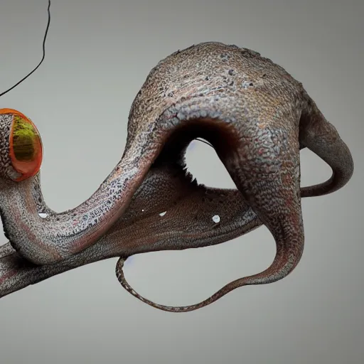 Image similar to hyperrealistic dslr film still of anthropomorphic hillbilly squid, early cuyler, stunning 8 k octane comprehensive 3 d render, inspired by istvan sandorfi & greg rutkowski & unreal engine, perfect symmetry, dim volumetric cinematic lighting, extremely hyper - detailed, extremely lifelike attributes & lifelike texture, intricate, masterpiece, artstation, stunning