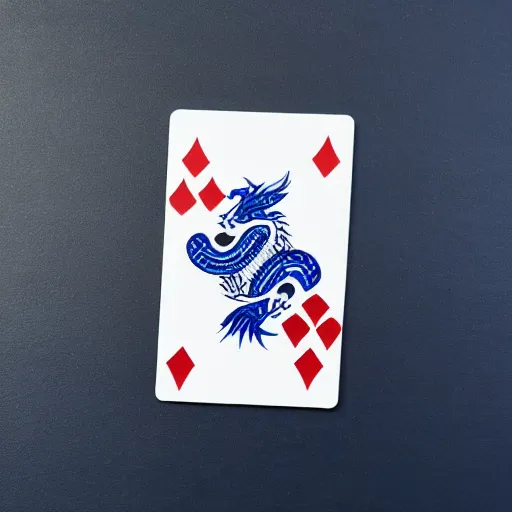 Image similar to blue eyes white dragon playing cards with exodia