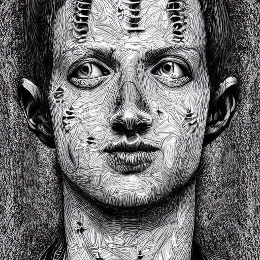 Image similar to mark zuckerberg scariest horror nightmare by junji ito, digital art, deepdream cosmic, 3 d high definition, trending on artstation, photorealistic, high resolution, 8 k, octane, hyper detailed, trending on deviantart insane details, intricate, elite, ornate, elegant trend, highly detailed and intricate, sharp focus, photography, unreal engine