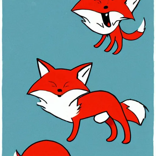 Prompt: cartoon foxes screaming at each other at opposite sides of a fancy room