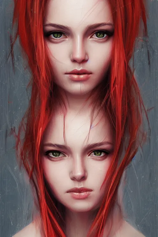 Image similar to virgin portrait, by artgerm, WLOP