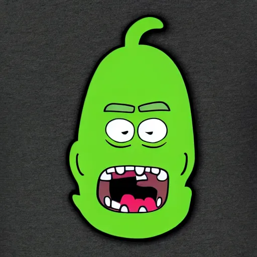 Image similar to pickle rick