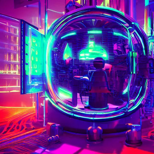 Image similar to album art, tripmachine, album is called tripmachine, photo of a huge futuristic dieselpunk machinery inside a computer, 8 k, fluorescent colors, halluzinogenic, multicolored, exaggerated detailed, front shot, 3 d render, octane