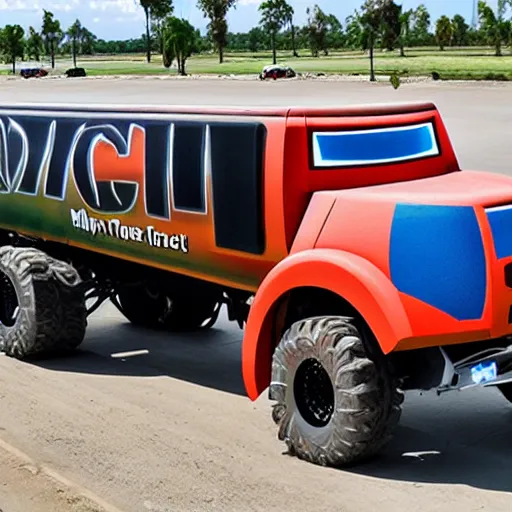 Image similar to Magical FDI hell truck