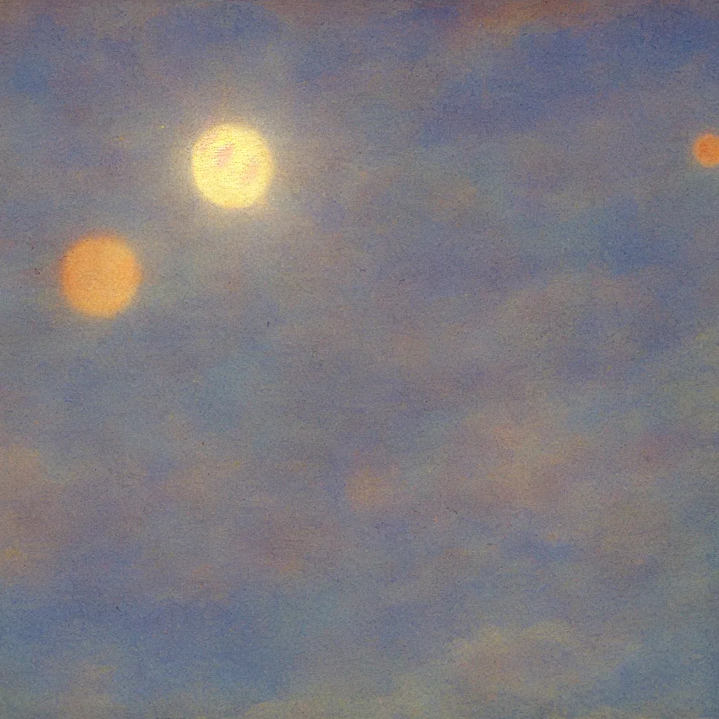 Image similar to Sky with three suns