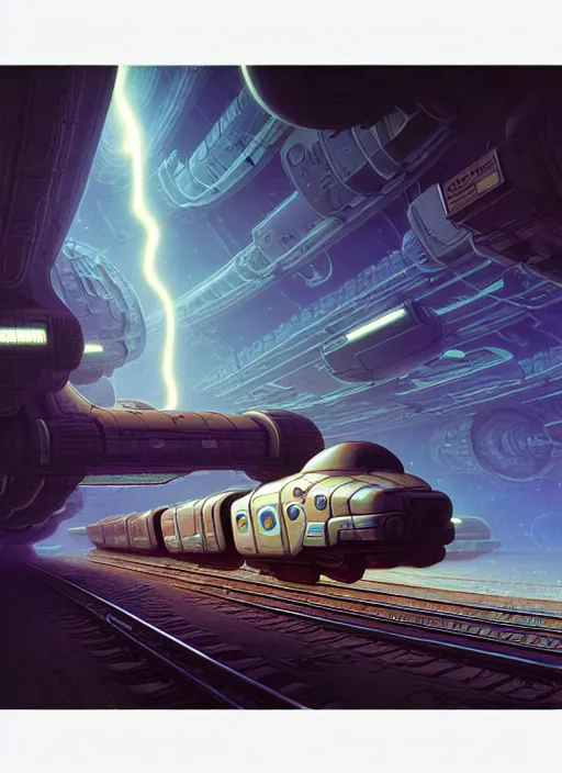 Image similar to urban train design only! 2 0 5 0 s retro future art 1 9 7 0 s science fiction borders lines decorations space machine, mech, robot. muted colors. by jean - baptiste monge, ralph mcquarrie, marc simonetti, 1 6 6 7. mandelbulb 3 d, fractal flame, jelly fish, coral, cinematic lightning