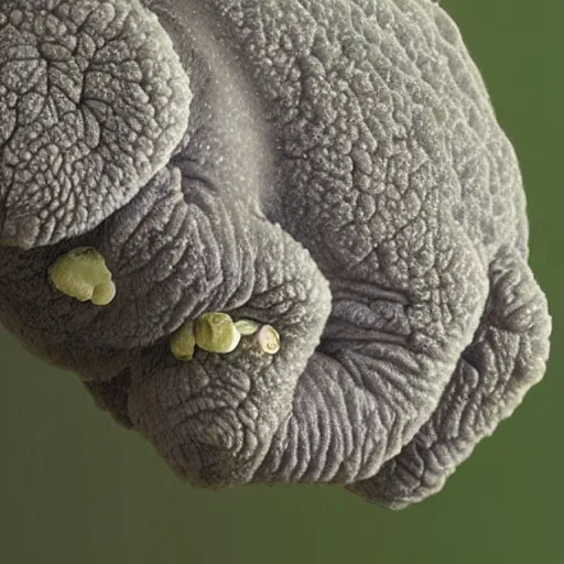 Prompt: milky tardigrade