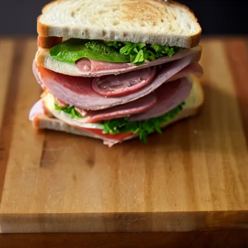Image similar to parrot ham sandwich