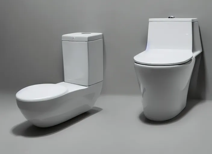 Image similar to photo still of toilet in the shape of a banana, 8 k, studio lighting bright ambient lighting key light, 8 5 mm f 1. 8