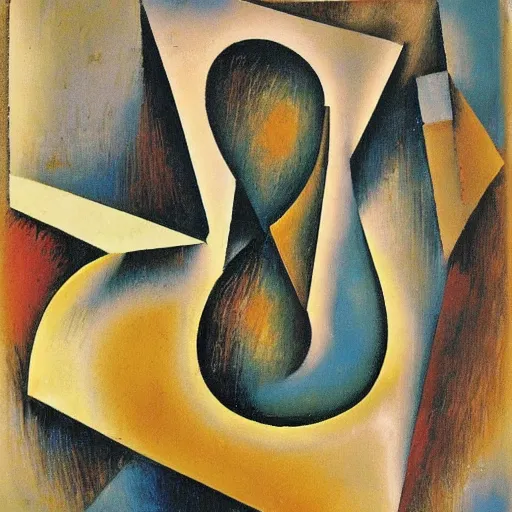 Prompt: tuba, Georges Braque