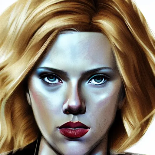 Prompt: Scarlett Johansson as Sue Storm from Fantastic Four, vertical photo, concept art
