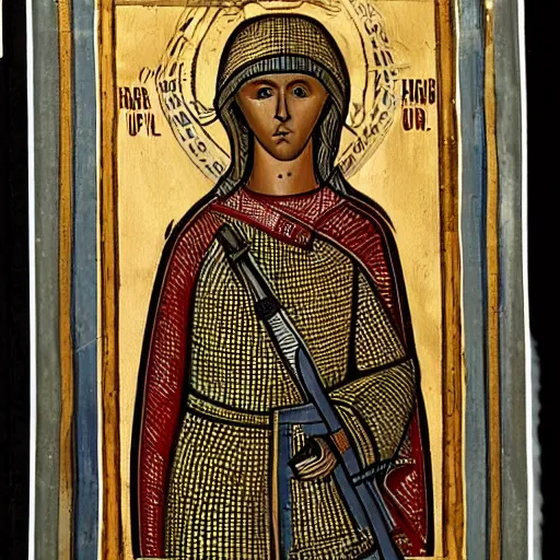 Image similar to United States Military, Byzantine art