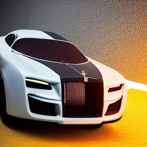 Image similar to khyzyl saleem car :: Rolls-Royce 103EX : medium size: 7, u, x, y, o medium size form panels: motherboard medium size forms : zaha hadid architecture : sci-fi futuristic setting: Ash Thorp car: ultra realistic phtotography, keyshot render, octane render, unreal engine 5 render , high oiled liquid glossy specularity reflections, ultra detailed, 4k, 8k, 16k: blade runner 2049 color colors : Cyberpunk 2077, ghost in the shell, thor 2 marvel film colors: cinematic, high contrast: tilt shift: sharp focus