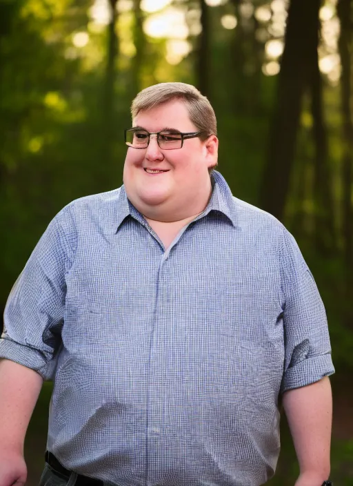 Image similar to portrait photo still of real life peter griffin, 8 k, 8 5 mm, f. 1 4, beautiful composition