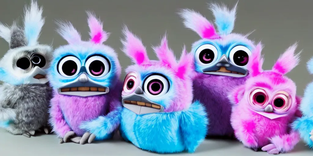 Image similar to gray - scott reaction diffusion of furbies